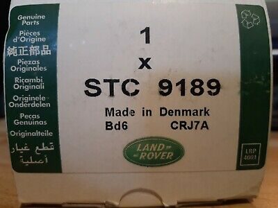 STC9189 REAR BRAKE PADS DISCO 1 DISC BRAKES NO ABS WITH SENSOR